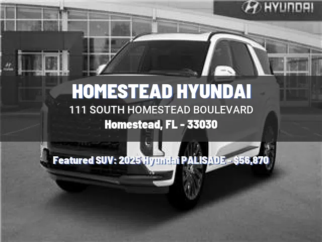 HOMESTEAD HYUNDAI