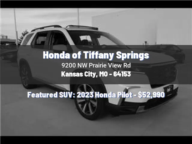 Honda of Tiffany Springs