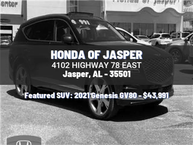 HONDA OF JASPER