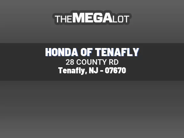 HONDA OF TENAFLY