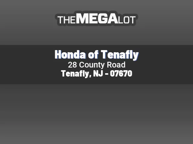 Honda of Tenafly