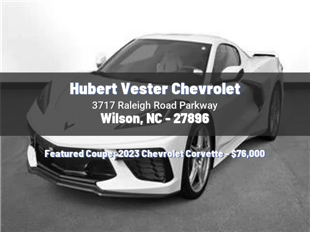 Hubert Vester Chevrolet