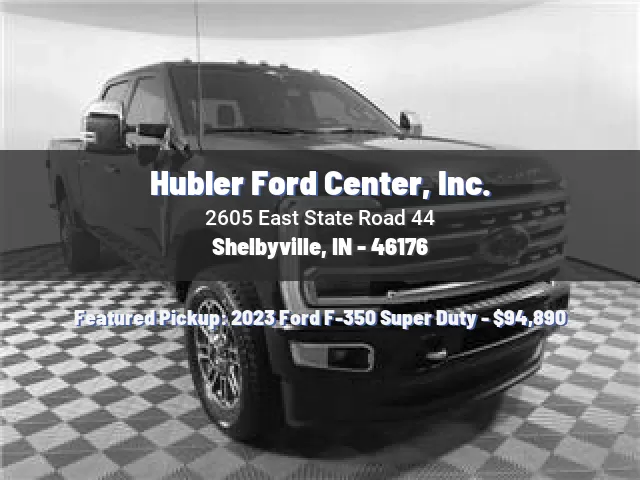 Hubler Ford Center, Inc.