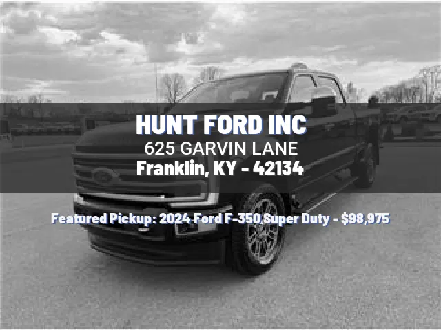 HUNT FORD INC