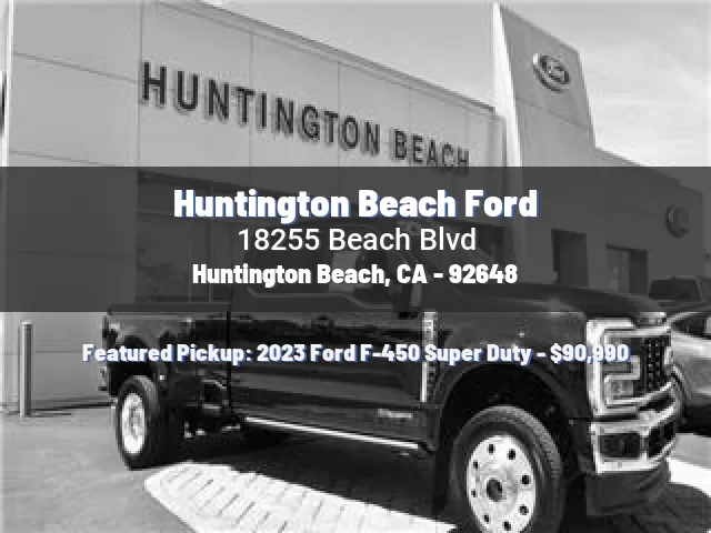 Huntington Beach Ford