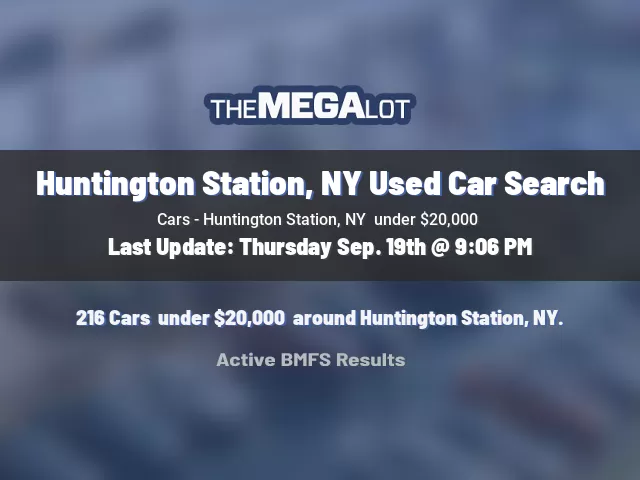 Huntington Station, NY Used Car Search