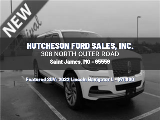 HUTCHESON FORD SALES, INC.