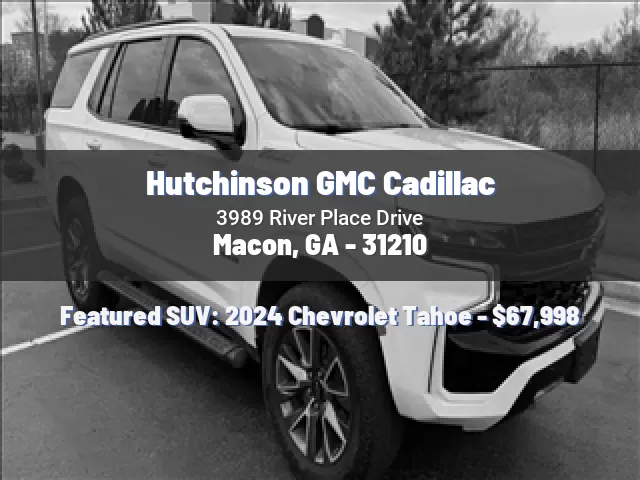 Hutchinson GMC Cadillac