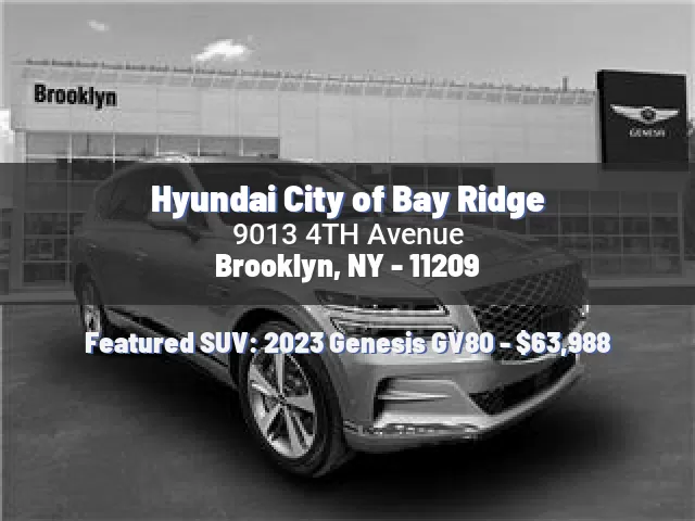 Hyundai City of Bay Ridge