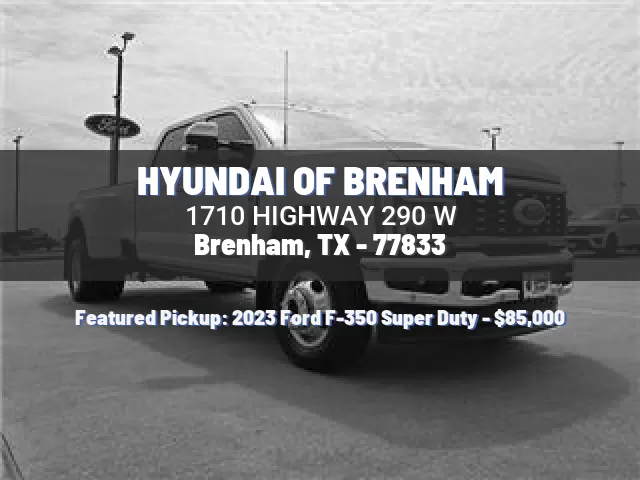 HYUNDAI OF BRENHAM