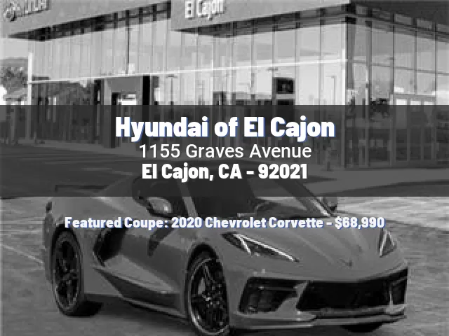 Hyundai of El Cajon