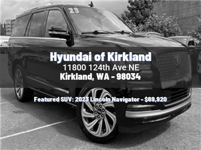 Hyundai of Kirkland