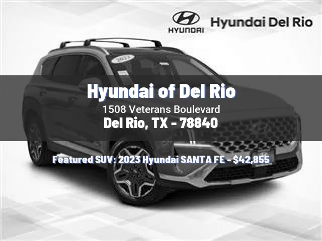 Hyundai of Del Rio