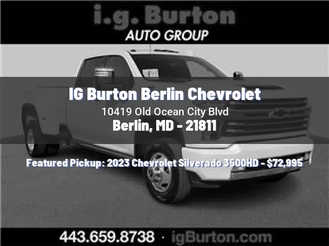 IG Burton Berlin Chevrolet