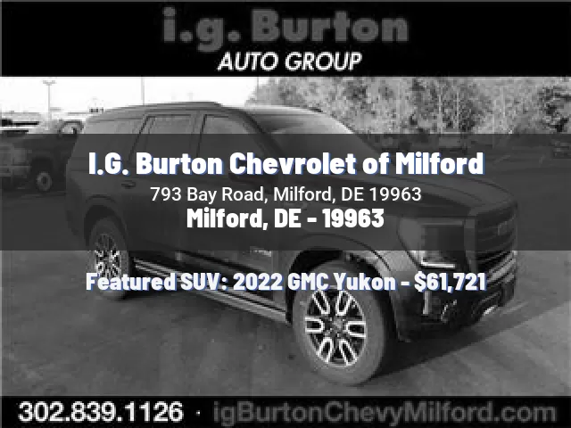 I.G. Burton Chevrolet of Milford