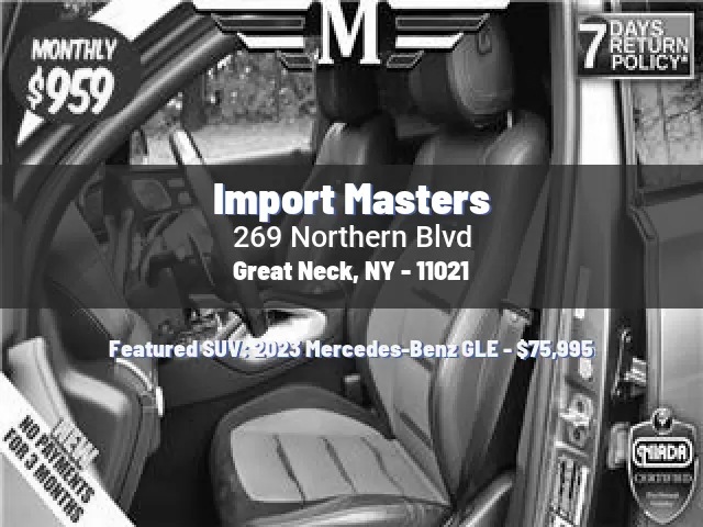 Import Masters