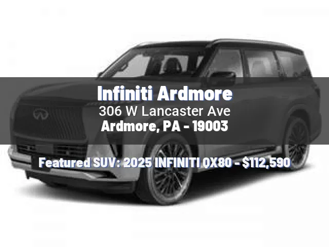 Infiniti Ardmore