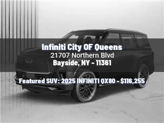 Infiniti City OF Queens