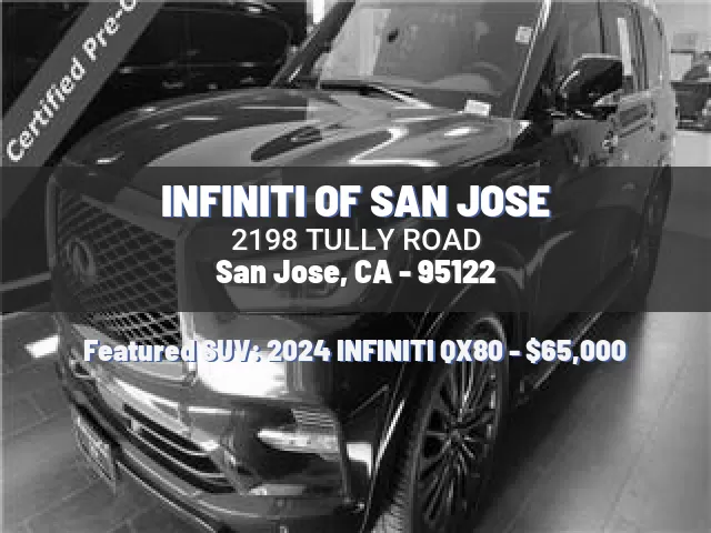 INFINITI OF SAN JOSE