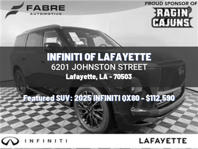 INFINITI OF LAFAYETTE