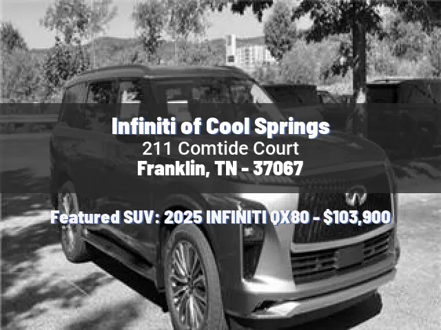 Infiniti of Cool Springs