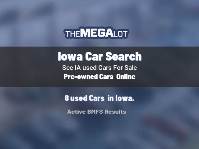 Iowa Car Search