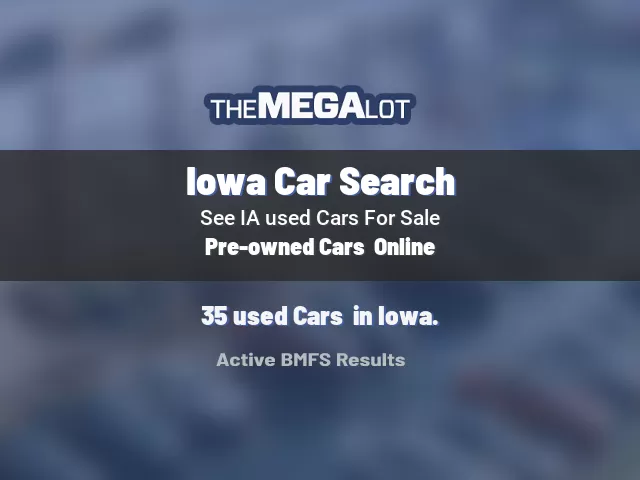 Iowa Car Search