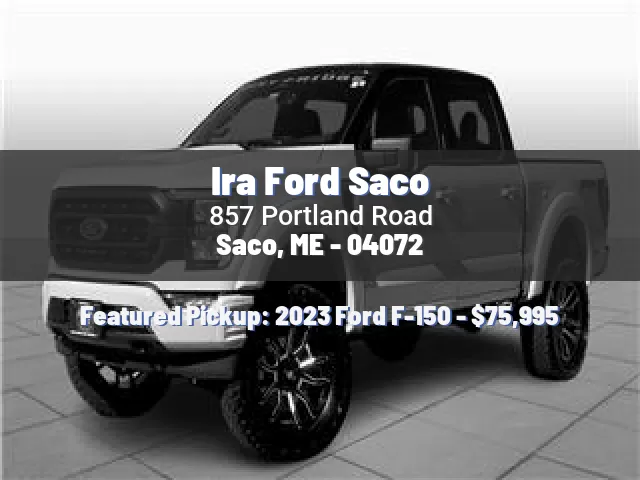 Ira Ford Saco