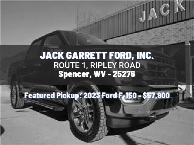 JACK GARRETT FORD, INC.