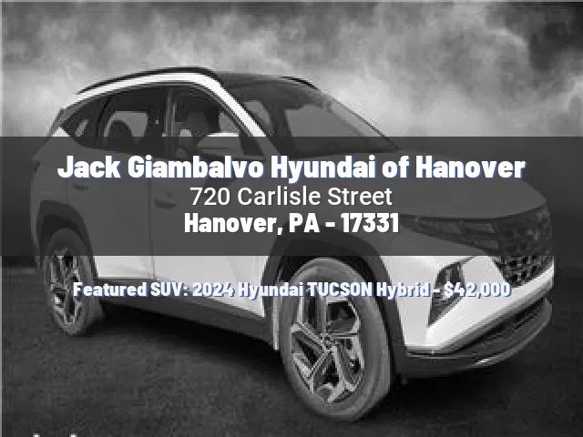 Jack Giambalvo Hyundai of Hanover