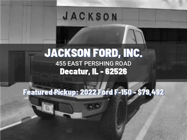 JACKSON FORD, INC.