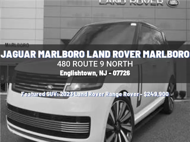 JAGUAR MARLBORO LAND ROVER MARLBORO