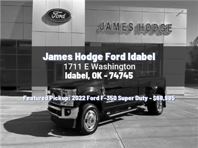 James Hodge Ford Idabel