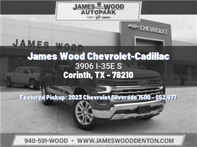 James Wood Chevrolet-Cadillac