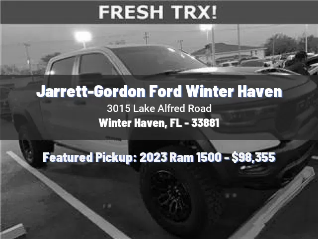 Jarrett-Gordon Ford Winter Haven