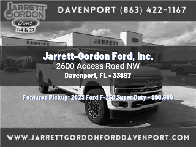 Jarrett-Gordon Ford, Inc.