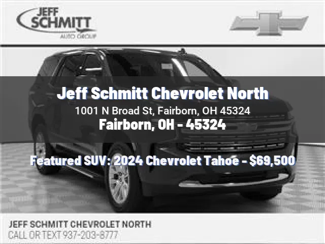 Jeff Schmitt Chevrolet North