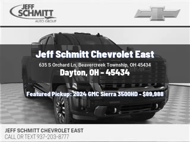 Jeff Schmitt Chevrolet East