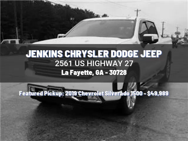 JENKINS CHRYSLER DODGE JEEP