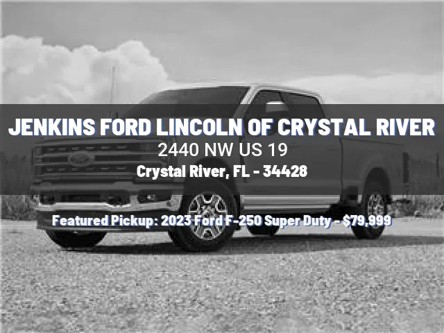 JENKINS FORD LINCOLN OF CRYSTAL RIVER