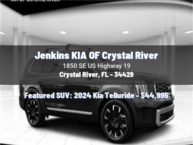 Jenkins KIA OF Crystal River