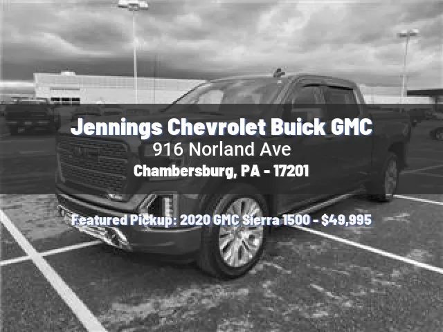 Jennings Chevrolet Buick GMC