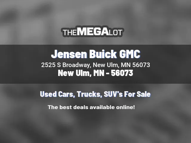 Jensen Buick GMC