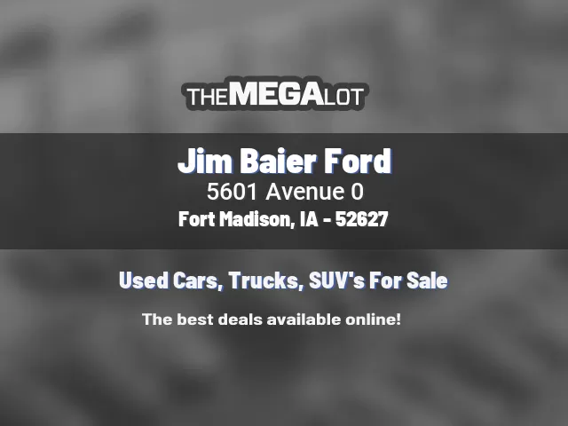 Jim Baier Ford