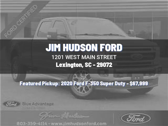 JIM HUDSON FORD