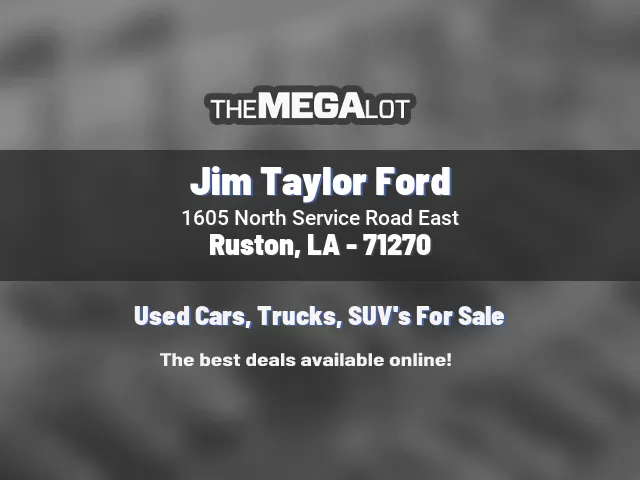 Jim Taylor Ford