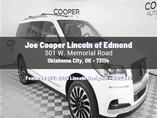 Joe Cooper Lincoln of Edmond