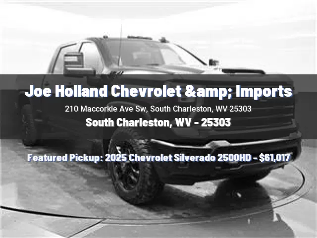 Joe Holland Chevrolet & Imports