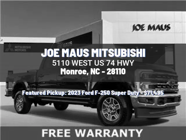 JOE MAUS MITSUBISHI