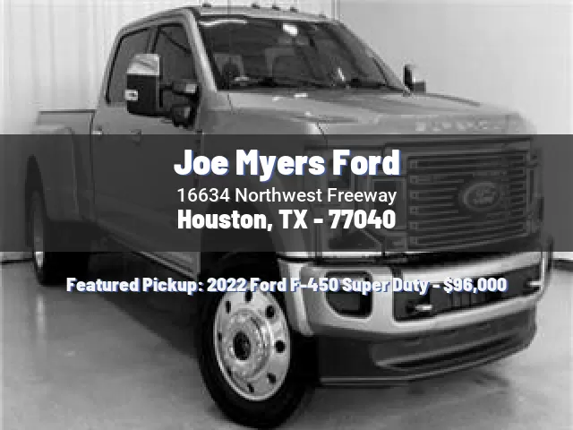 Joe Myers Ford